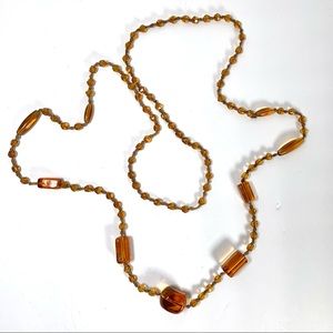 (3/$9) Fall beaded necklace